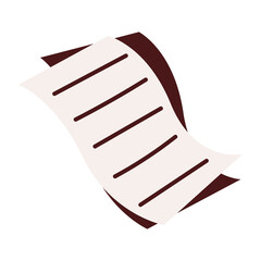 document flat icon