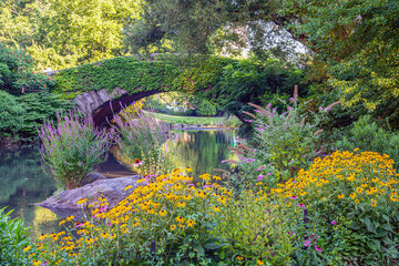 Gapstow Bridge in Central Park