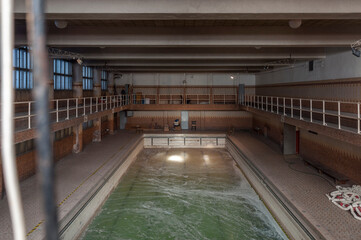 Abandoned swimming pool in Poland 