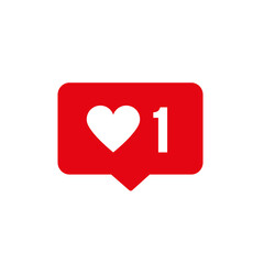 love social media signs vector