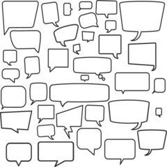 Obraz premium Comment icon vector. Conversation, Dialog icon symbol isolated