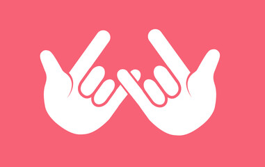 Obraz premium ILY Two - Couple 