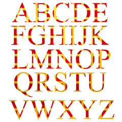 アルファベットのロゴ