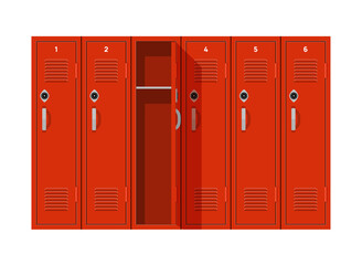 School locker vector door highschool metal gymnasium. Gym lockers box background