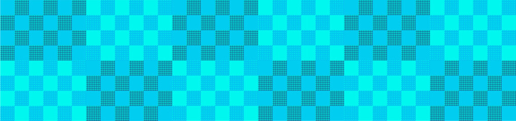 abstract background with squares: Scottish-culture checkered pattern design of theogreen and dark green color blendings, idealized for clothings, fabric, tablecloth, kilt, or other textile designs