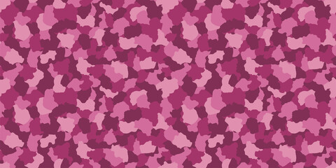 Camouflage background. Seamless pattern.Vector. 迷彩パターン テクスチャ 背景素材