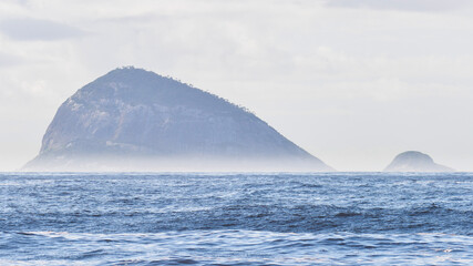 Fototapeta na wymiar Sea Whale Rock