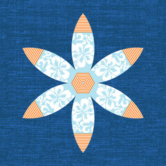 surfboards on water texture seamless repeat design