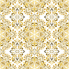 Stunning Traditional Ornament Art Deco Seamless Pattern Design