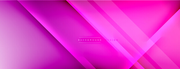 Abstract background. Shadow lines on bright shiny gradient background.