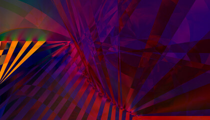 Abstract multicolored gradient geometric background.