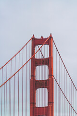 Golden gate at morning,San Francisco,California,usa...