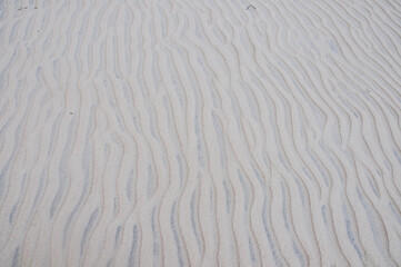 Natural texture made by wind in the beach area