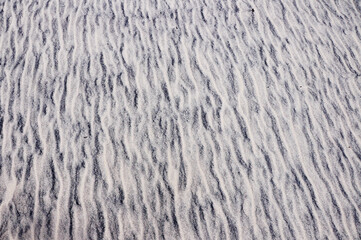 Natural texture made by wind in the beach area