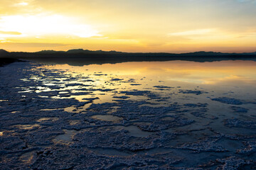 Golden Time in the Salt Lake