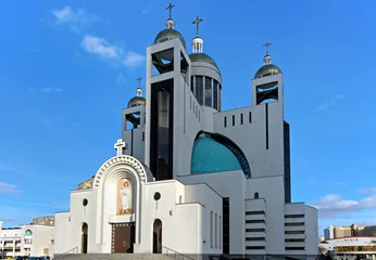 Zelfklevend Fotobehang Cathedral of the Resurrection of Christ in Kyiv Ukraine © havoc