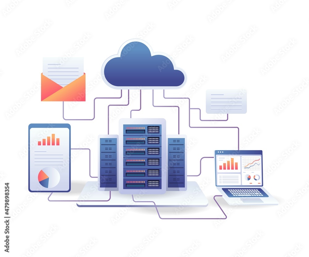 Poster analyst data server computer network