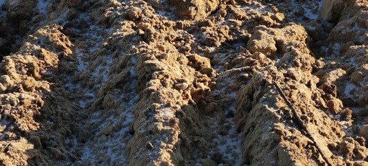 texture of the ground