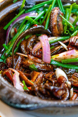 A pot of delicious and authentic traditional Cantonese cuisine, Keiji pot, eel pot
