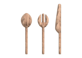 木製のカトラリー（JPEG）