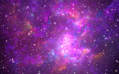 background with stars