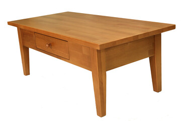 table isolated on white background