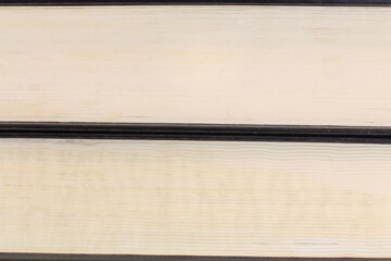 the book is an old thick stack of the bible