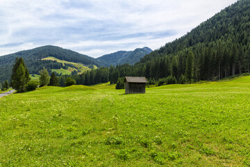 Fototapeta na wymiar Beautiful view of the Val Pusteria
