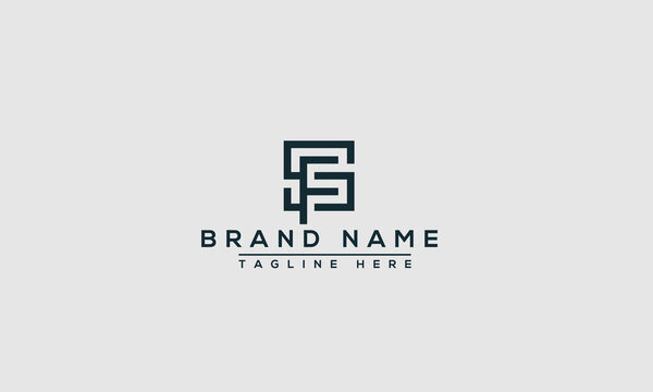 SF Logo Design Template Vector Graphic Branding Element.