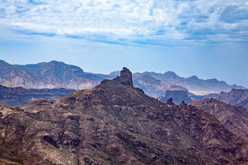 Roque Bentaiga, Gran Canaria, Canary Islands, Spain.