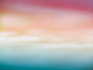 Light romantic abstraction. Printable pastel colors, hazy texture. 