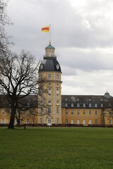 Karlsruhe palace, Baden-Württemberg Land, Germany