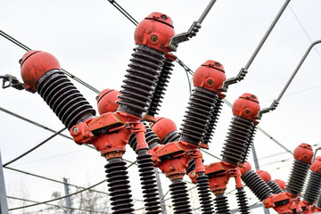 AUT, Strommast, Stromleitung, Stromleitungen, Strom, Umspannwerk, Stromausfall