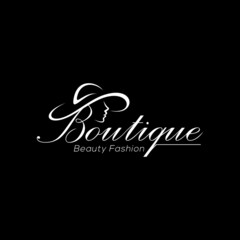 Luxury boutique and fashion logo vector 