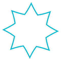 Shapes star icon
