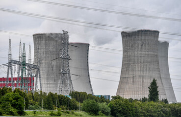 SVK, AKW Mochovce, Kernkraftwerk, Slowakei