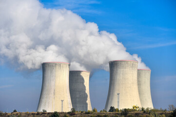 CZE, AKW Dukovany, Kernkraftwerk, Tschechische Republik