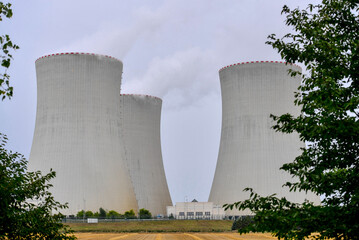 CZE, AKW Temelin, Kernkraftwerk, Tschechische Republik