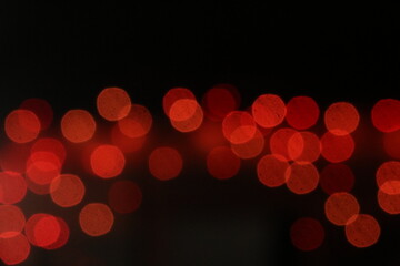 Red blur Bokeh. Celebrate Backgrounds.