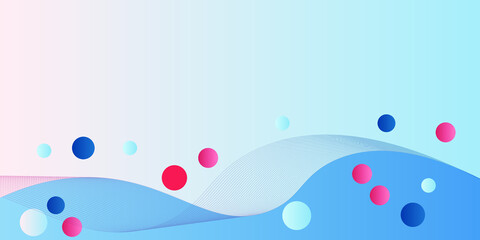 wave line abstract background modern hipster futuristic graphic vector