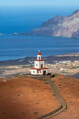 Papier Peint photo Lavable les îles Canaries Bell Tower of Church La Candelaria in La Frontera (El Hierro, Canary Islands)