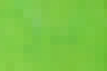 Light green background. Vector geometric texture from green squares for post, screensaver, wallpaper, postcard, poster, banner, cover, header for website.