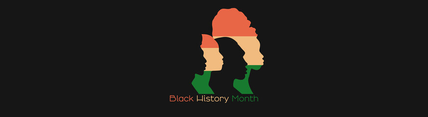 Black History Month banner.