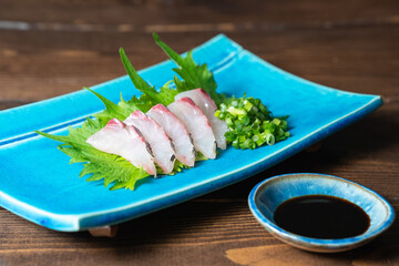 シマアジの刺身
