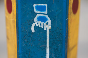 Verkehrsampel - Ampel mit Symbol