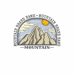 Mountain View. vector illustration for business logo, community or icon