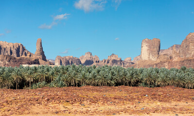  landscape of Al Ula, Saudi arabia