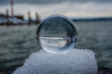 Lensball Fotografie am See