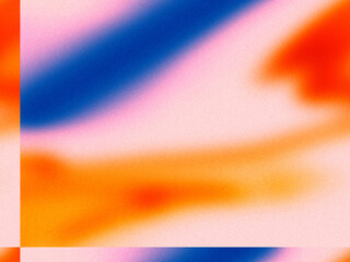 Smooth gradient background Abstract pink orange blue backdrop Futuristic consept Digital noise wallpaper