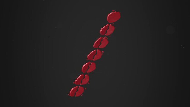 7 Seven Seals Broken Wax Bible Revelation [12sec 60fps Looping Background]